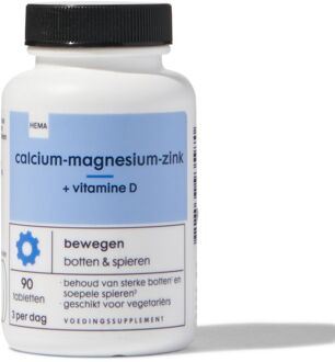 Hema Calcium-magnesium-zink + Vitamine D - 90 Stuks