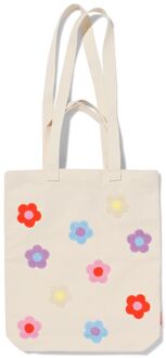 Hema Canvas tas 42x36cm bloem