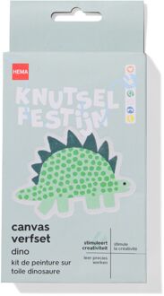 Hema Canvas verfset dino