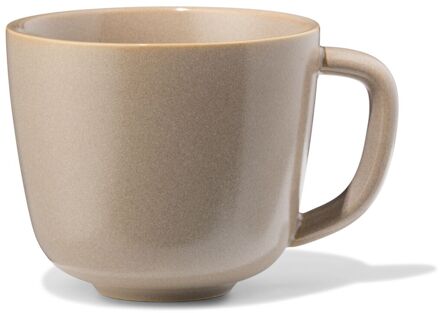 Hema Cappuccinomok 325ml PUUR reactief glazuur beige (beige)