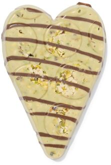 Hema Chocolade hart wit pistache hart 125g