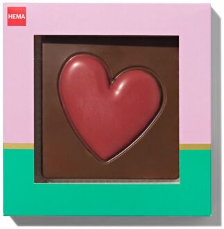 Hema Chocolade tablet hart
