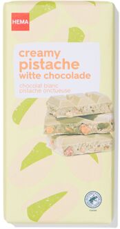 Hema Chocoladereep wit pistache 180g