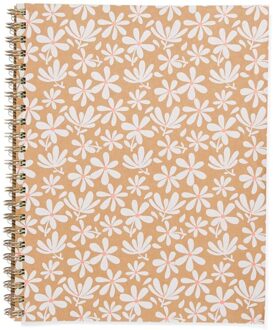 Hema Collegeblok 10-in-1 A4 bloemen