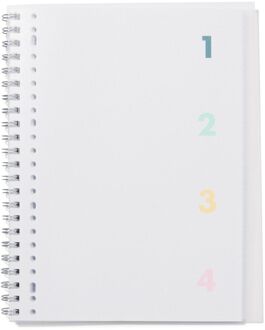 Hema Collegeblok 4-in-1 A4 gelinieerd