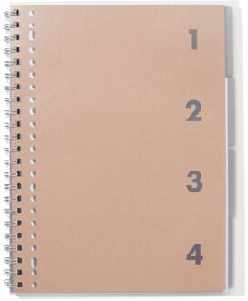 Hema Collegeblok 4-in-1 A4 gelinieerd