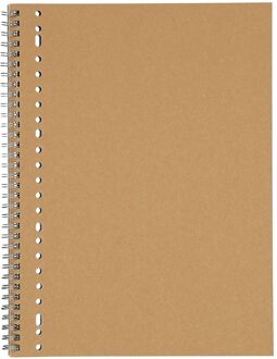 Hema Collegeblok A4 geruit 10x10mm kraft
