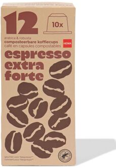 Hema Composteerbare cups extra forte - 10 stuks