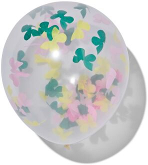 Hema Confetti Ballonnen 30cm Vlinder - 6 Stuks