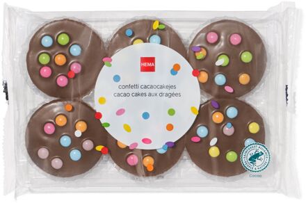 Hema Confetti cakejes choco 200gr