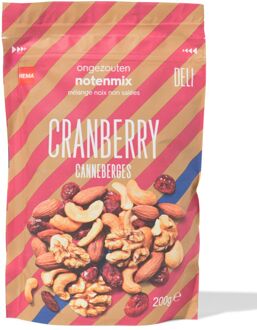 Hema Cranberrymix ongezouten 200g