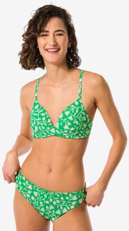 Hema Dames Bikinibroekje Middelhoge Taille Groen (groen) - XL