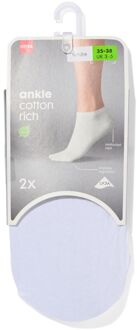 Hema Dames enkelsokken - 2 paar wit (wit)