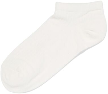 Hema Dames enkelsokken rib gebroken wit (gebroken wit) - 35/38