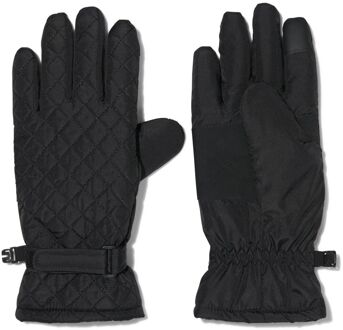 Hema Dames Handschoenen Waterafstotend Met Touchscreen Zwart (zwart)