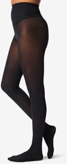 Hema Dames maillot 100denier katoen zwart (zwart) - 40/42