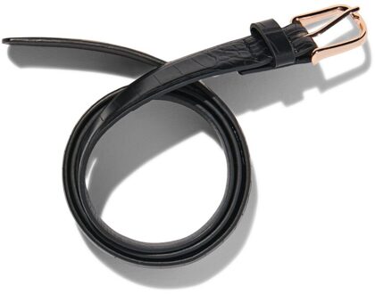Hema Dames riem met dierenprint 2.3cm zwart (zwart) - 95