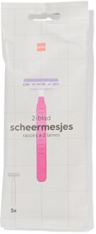 Hema Dames scheermesjes 2 bladen - 5 stuks