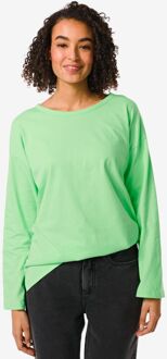 Hema Dames T-shirt Daisy Groen (groen) - L