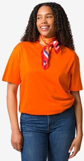 Hema Dames T-shirt Do jersey Koningsdag oranje (oranje) - XL