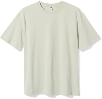 Hema Dames T-shirt Do oversized fit lichtgroen (lichtgroen)