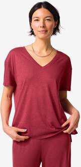 Hema Dames T-shirt Evie rood (rood) - XL