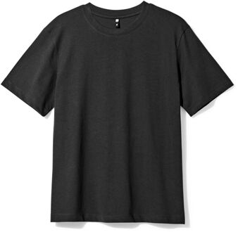 Hema Dames T-shirt Larissa jersey zwart (zwart)