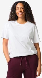 Hema Dames T-shirt Larissa wit (wit) - XS