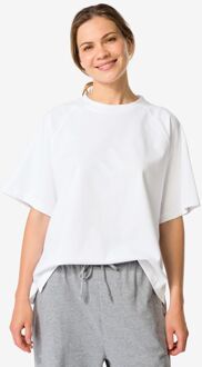 Hema Dames T-shirt Luca wit (wit)