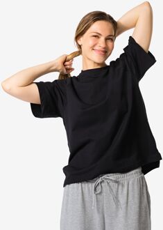 Hema Dames T-shirt Luca zwart (zwart) - M