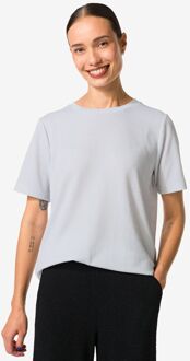 Hema Dames T-shirt Luna glitter wit (wit) - S