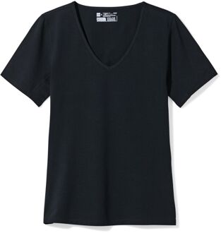 Hema Dames T-shirt perfect comfort katoen zwart (zwart) - M