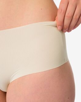 Hema Dames tailleslip micro rib ultimate comfort gebroken wit (gebroken wit)
