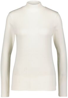 Hema Dames Top Rib Wit (wit) - M