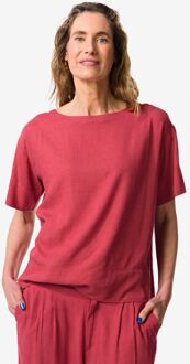 Hema Dames top Riley rood (rood) - L