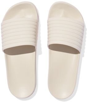 Hema Damesbadslippers met ribbelband gebroken wit (gebroken wit) - 41/42