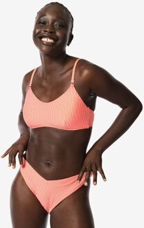 Hema Damesbikinibroekje seersucker roze (roze) - XS
