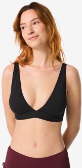 Hema Damesbikinitop triangel zwart (zwart) - S