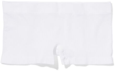 Hema Damesboxer naadloos rib wit (wit)