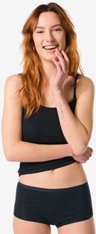Hema Damesboxer perfect comfort katoen zwart (zwart)
