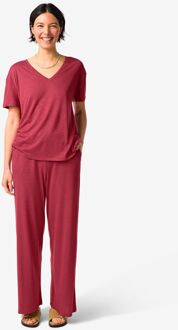Hema Damesbroek Cora regular fit rood (rood) - XL