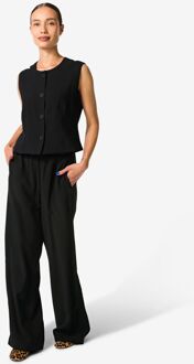 Hema Damesbroek Daisy zwart (zwart) - L