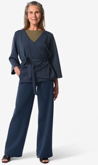 Hema Damesbroek Elly blauw (blauw) - L