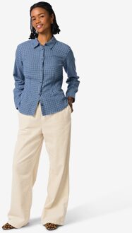 Hema Damesbroek Lena corduroy gebroken wit (gebroken wit)