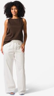 Hema Damesbroek Lila wide fit wit (wit) - M