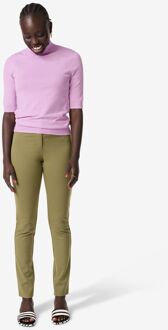 Hema Damesbroek Wendel jersey olijf (olijf)