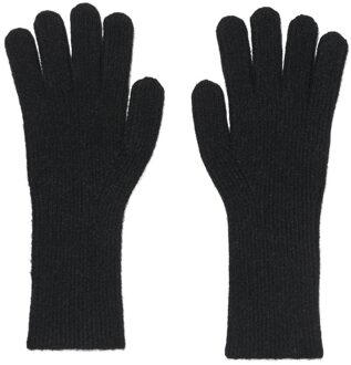 Hema Dameshandschoen rib zwart zwart (zwart) - L/XL