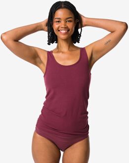 Hema Dameshemd katoen bordeauxrood (bordeauxrood) - S