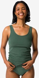 Hema Dameshemd katoen donkergroen (donkergroen) - XXL