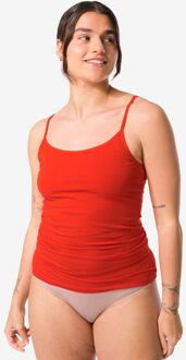 Hema Dameshemd katoen spaghettibandjes rood (rood) - XL